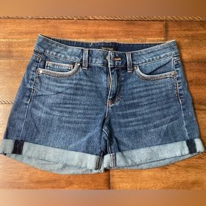 WHBM Jean Shorts 4” inseam, Size 4